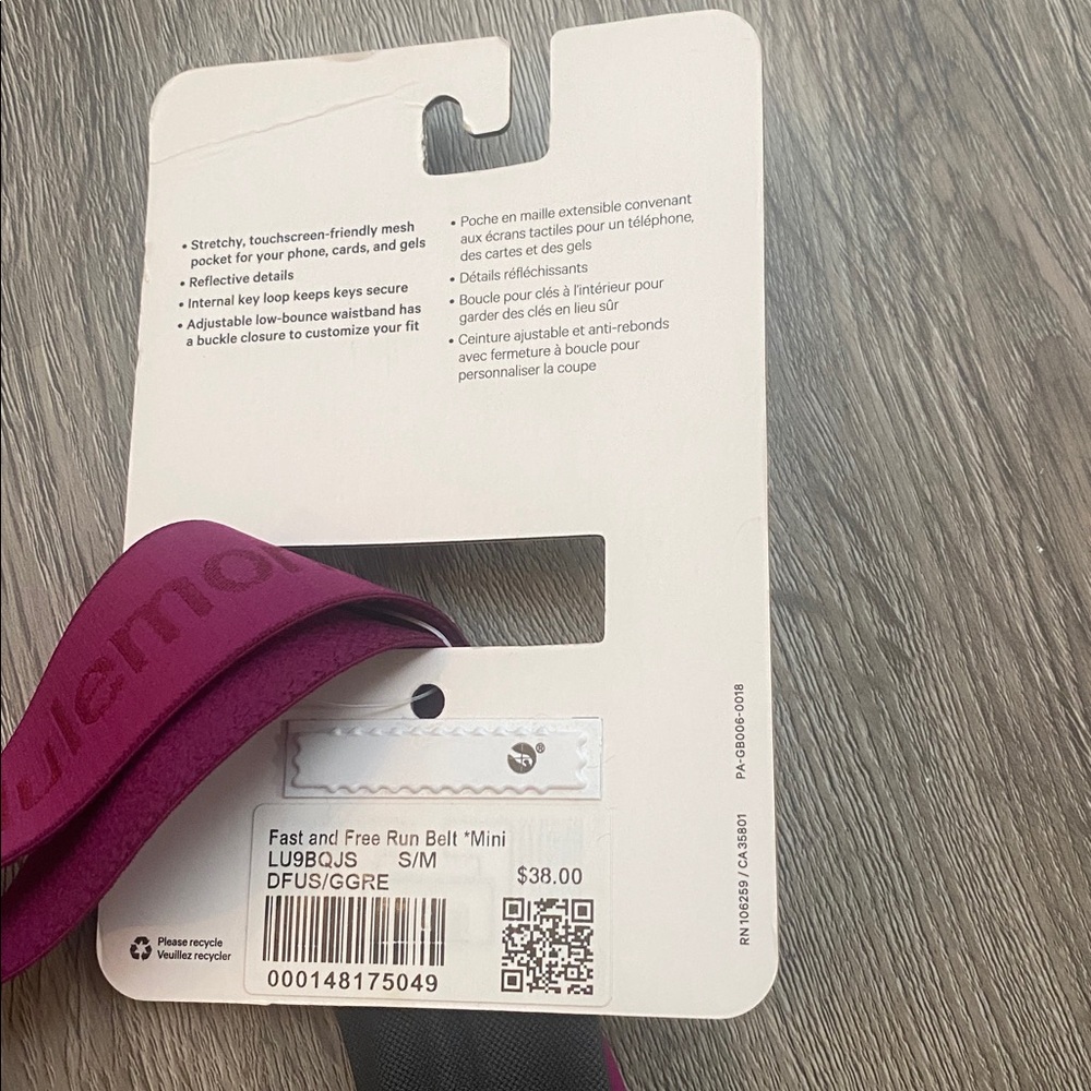 Lululemon Fast and Free Run Belt Mini - Picture 5 of 5